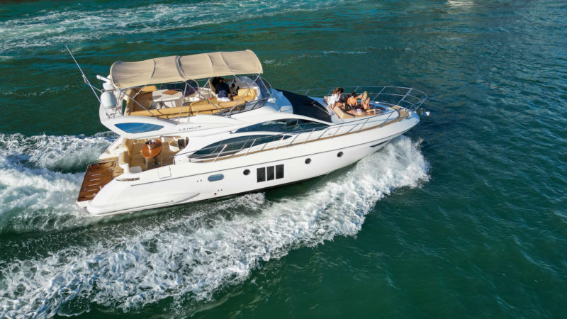 55ft Azimut Available for Rent in Miami fl for up to 13 people. No Hidden Fees. - Image 6