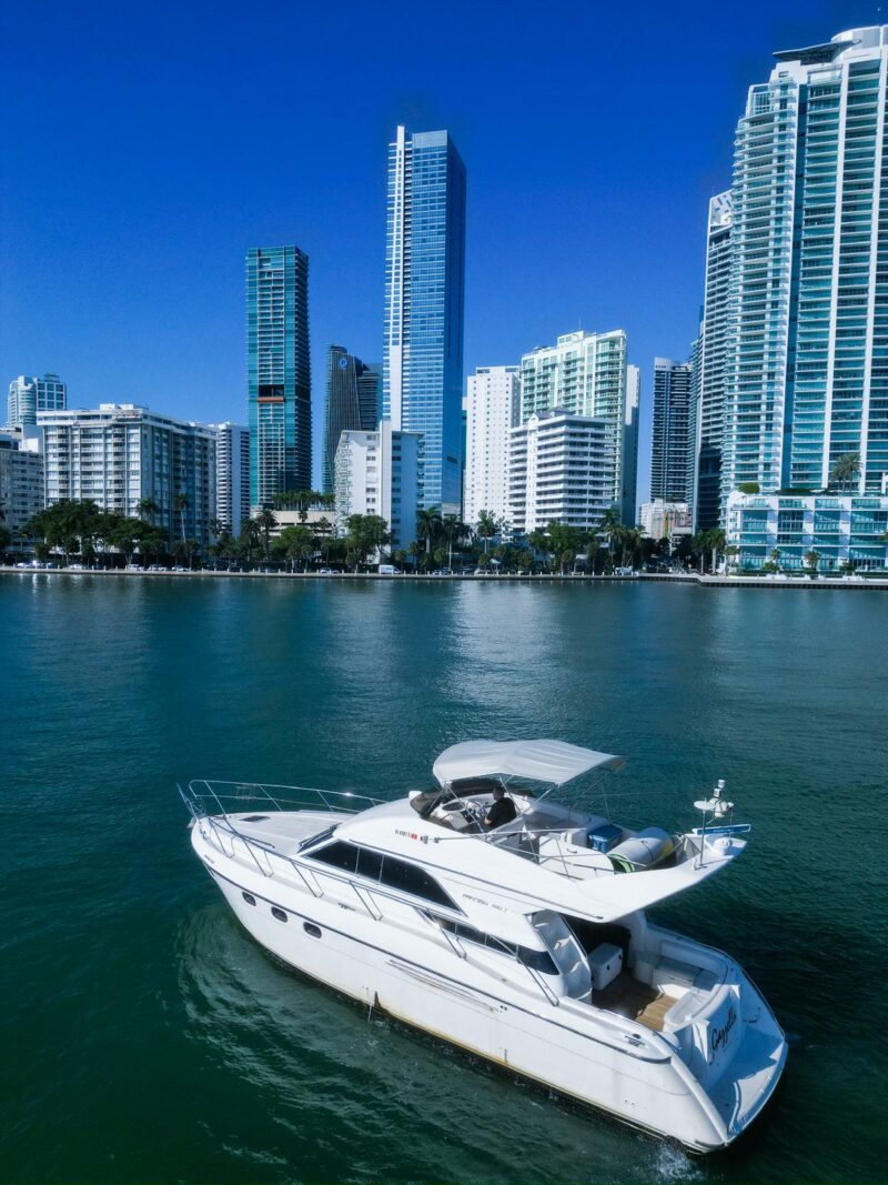 48 Ft Princes Yacht Available for Rent in Miami WITH 2 JET SKIS INCLUDED FOR ONE HRS EACH. No Hidden Fees. - Image 5