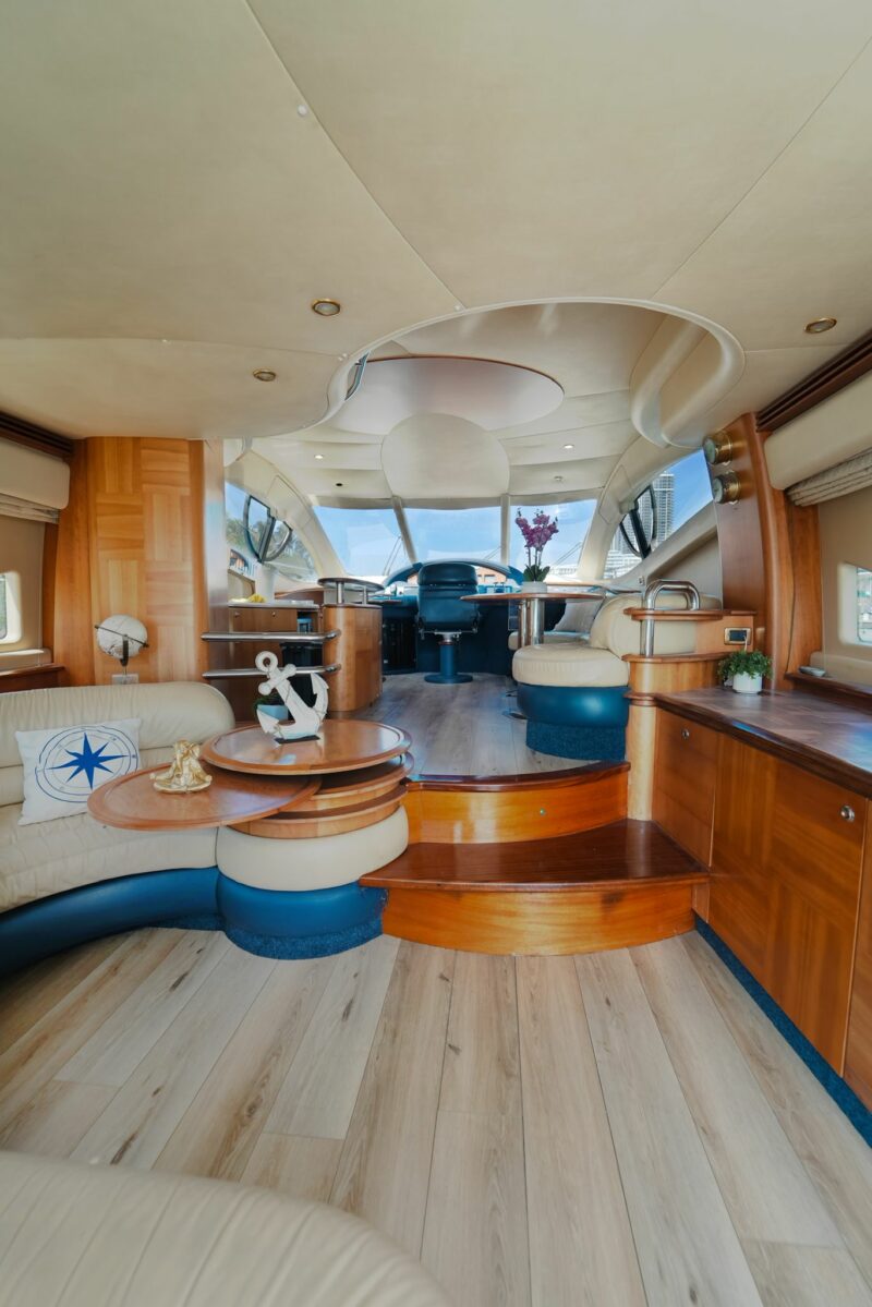60 Ft Azimut Yacht Available in Miami for 13 guest. No Hidden Fees. - Image 7