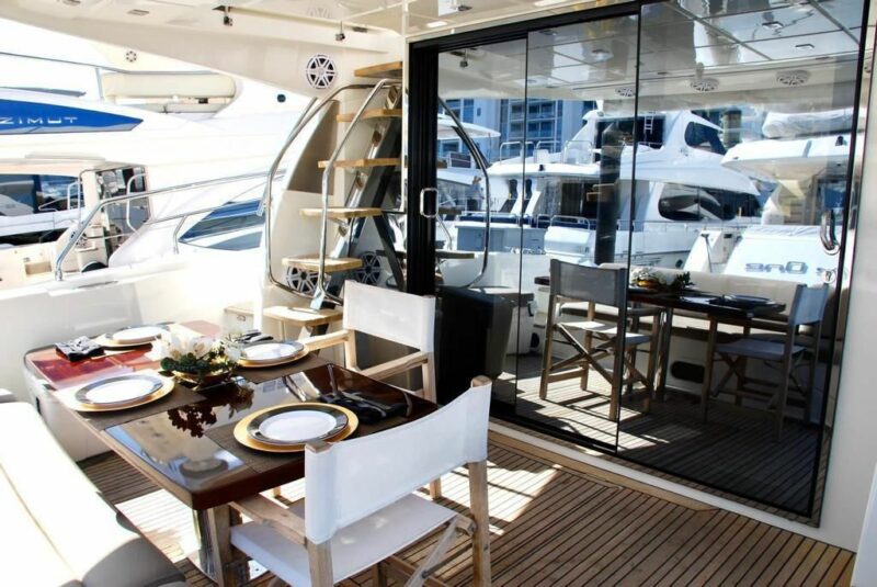 65 FT Brand New Prestige Yacht available for 13 people in Miami. - Image 7
