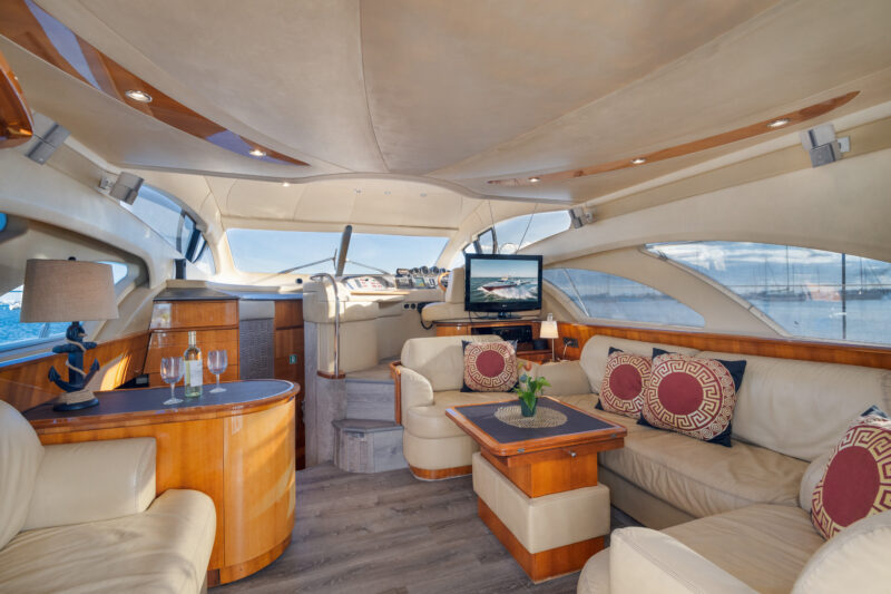 Azimut 55” Flybridge  Odisea available in Miami for 13 Guest - Image 11