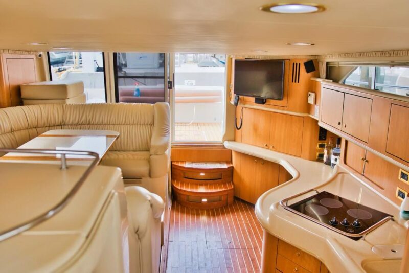 50Ft Flybridge Mundomo II available in Miami for Rent for up to 13 Guest, PLUS ONE JET SKI FOR AN HR. - Image 16