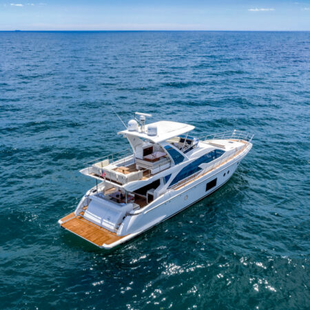 70’ Azimut Flybridge (2016) Le Grand Bleu available in Miami for Rent.