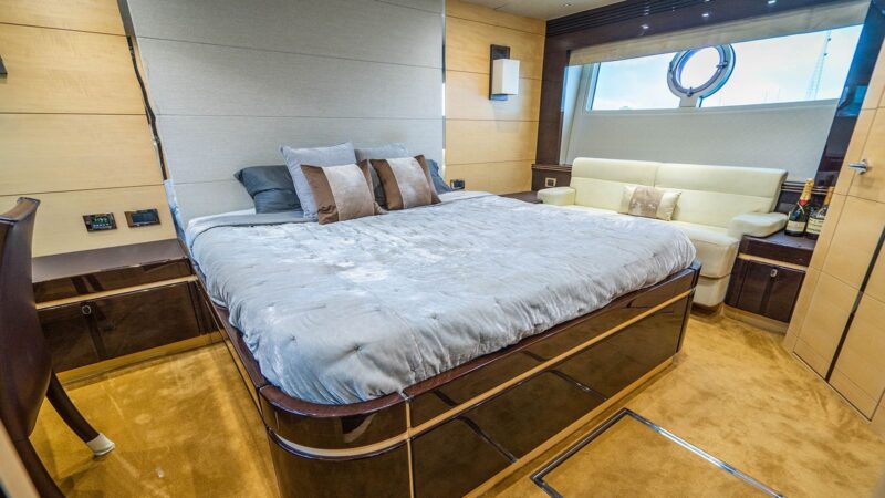 75 Ft New Luxurious Sunseeker Fly Bridge available in Miami for Rent for up to 13 Guest. - Image 10