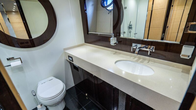 75 Ft New Luxurious Sunseeker Fly Bridge available in Miami for Rent for up to 13 Guest. - Image 13