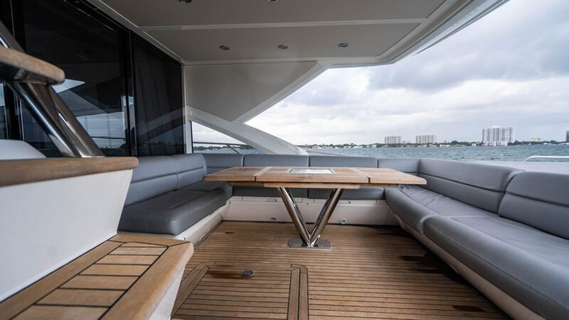 75 Ft New Luxurious Sunseeker Fly Bridge available in Miami for Rent for up to 13 Guest. - Image 14