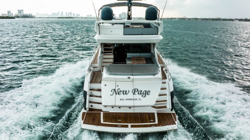 75 Ft New Luxurious Sunseeker Fly Bridge available in Miami for Rent for up to 13 Guest. - Image 3
