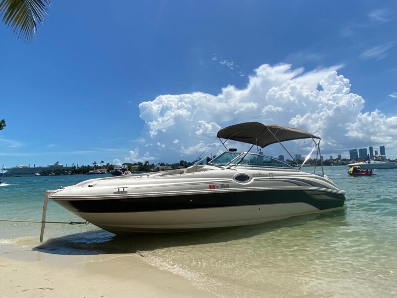 26' Sea Ray 240 Sundeck Sport Available for Rent in Miami for up to 11 Peoples. - Image 7