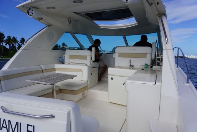 50 Ft Sea Ray Boat Rental Miami - Image 6