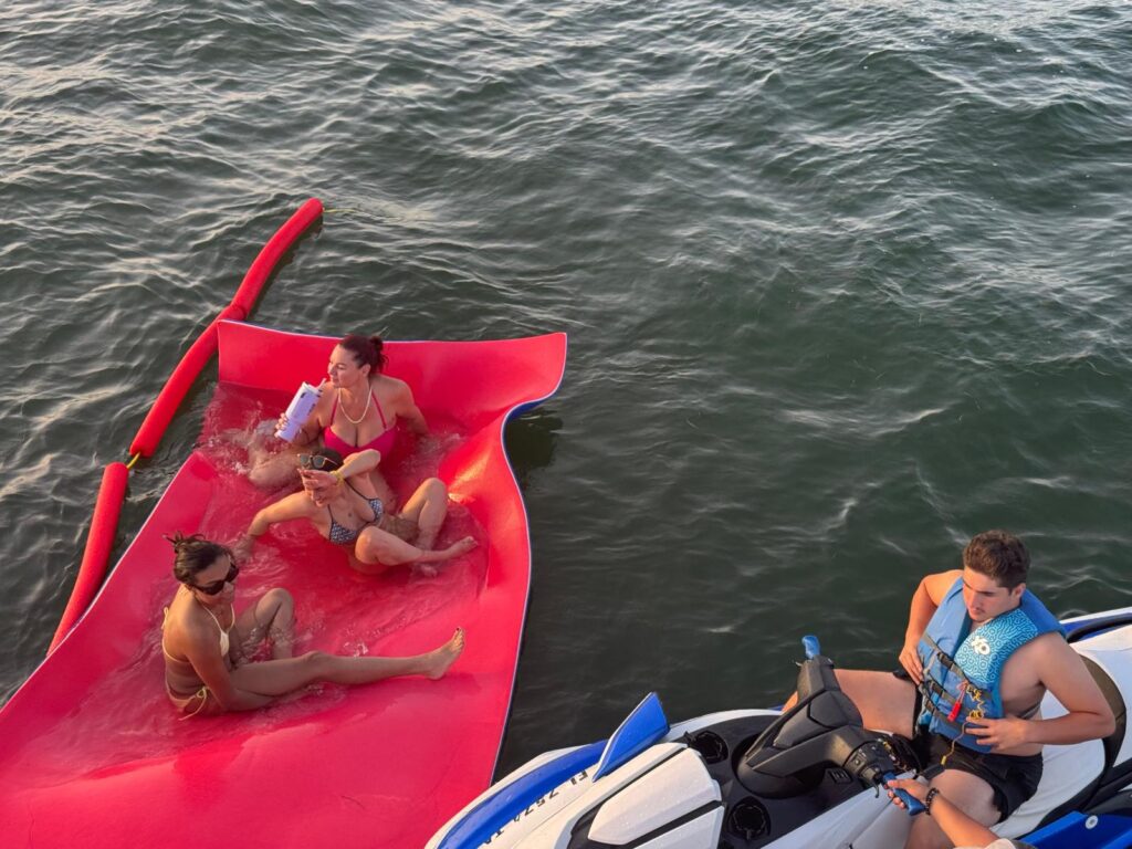 Yacht and jet ski Miami