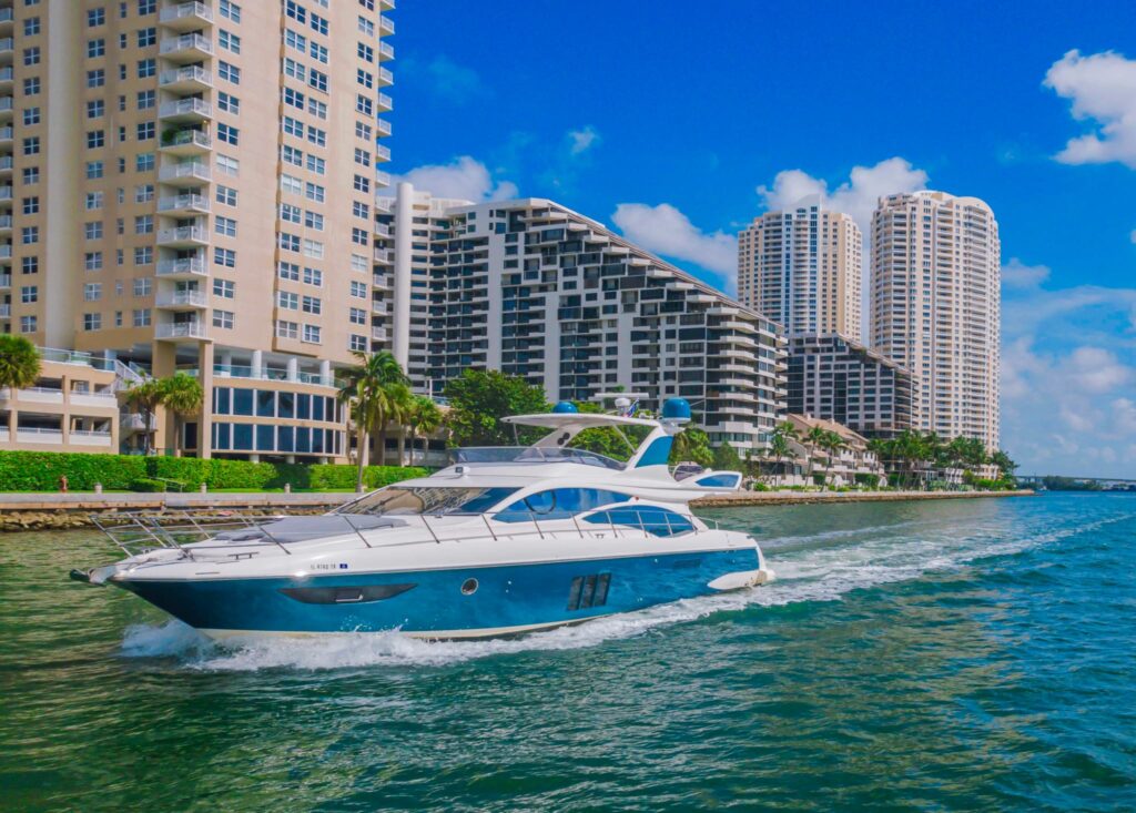 Private yacht in Miami